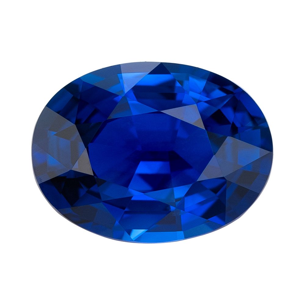 SAPPHIRE FACETED 3.01ct BLUE SI MADAGASCAR HEATED