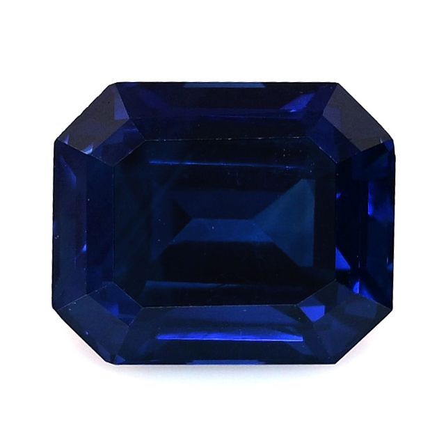 SAPPHIRE FACETED 1.47ct BLUE Blue EC SRILANKA HEATED
