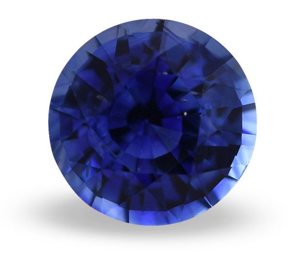 SAPPHIRE FACETED 1.36ct BLUE Blue EC SRILANKA HEATED