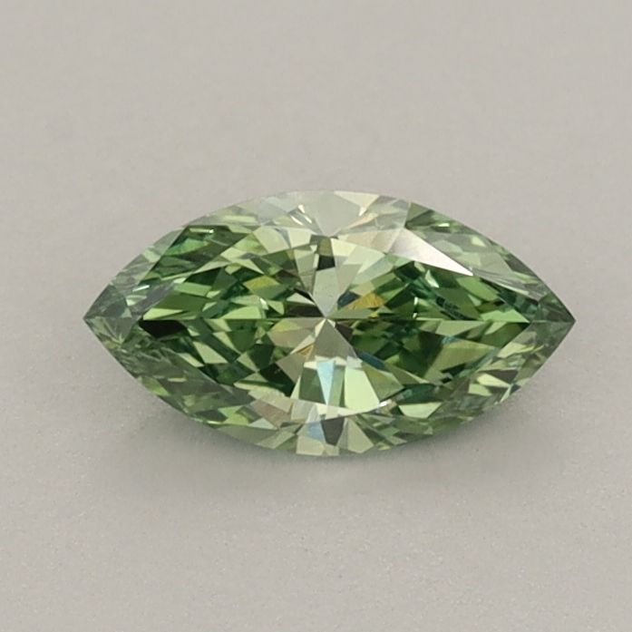0.46 CT Fancy Vivid Green MARQUISE