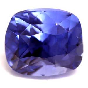Szafir 1,04 ct, niebieski, szlif cushion
