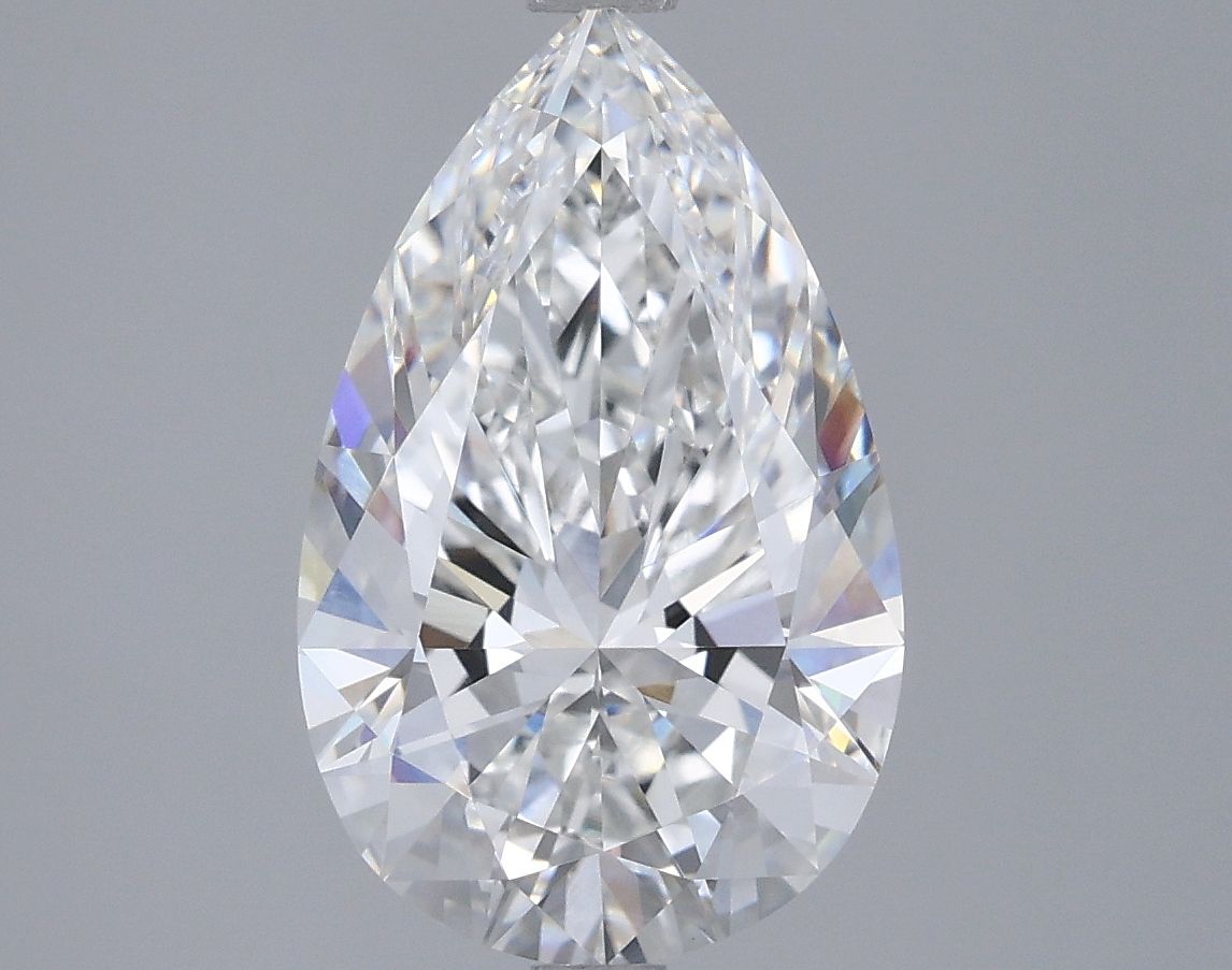 3.51 carat e VVS1 EX Cut IGI pear diamond