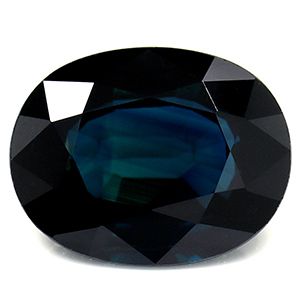 Szafir 2,40 ct, niebieski, szlif owalny