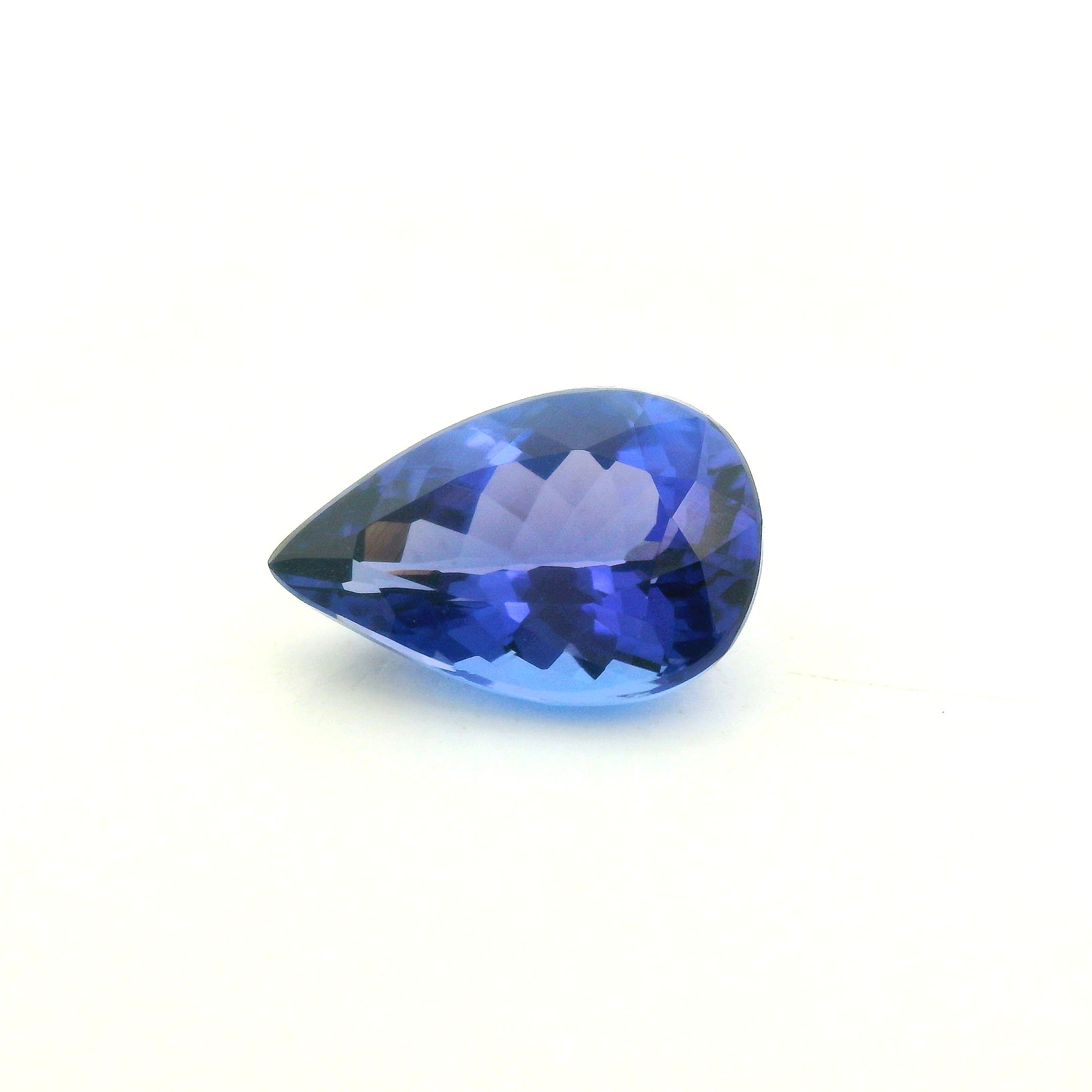 3.39 ct Pear Tanzanite