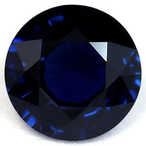 SAPPHIRE FACETED 1.11ct BLUE Navy Blue EC MADAGASCAR NONE