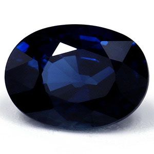 Szafir 1,27 ct, niebieski, szlif owalny