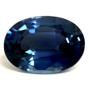 SAPPHIRE FACETED 1.43ct BLUE Vivid Blue EC SRILANKA NONE