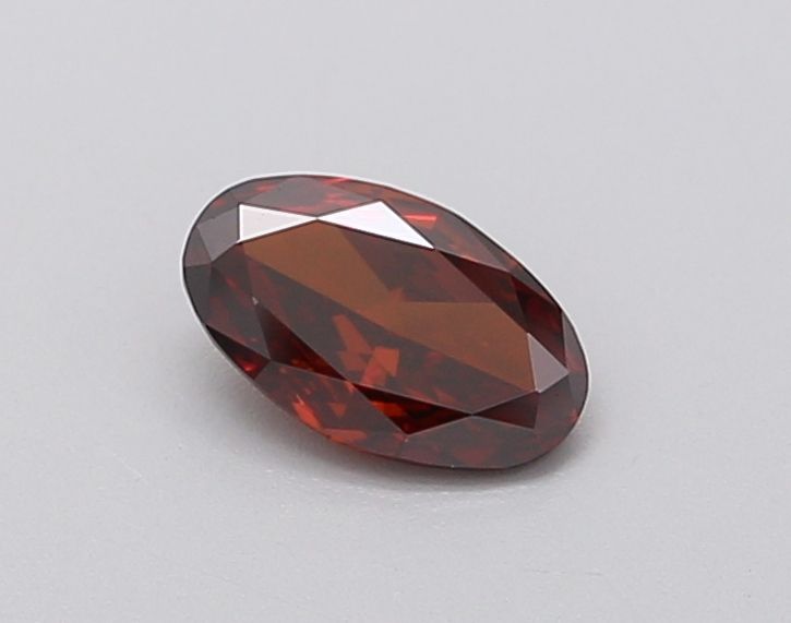 0.44 CT Fancy Vivid Blue OVAL