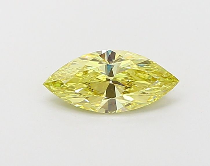 0.53 CT Fancy Intense Yellow MARQUISE