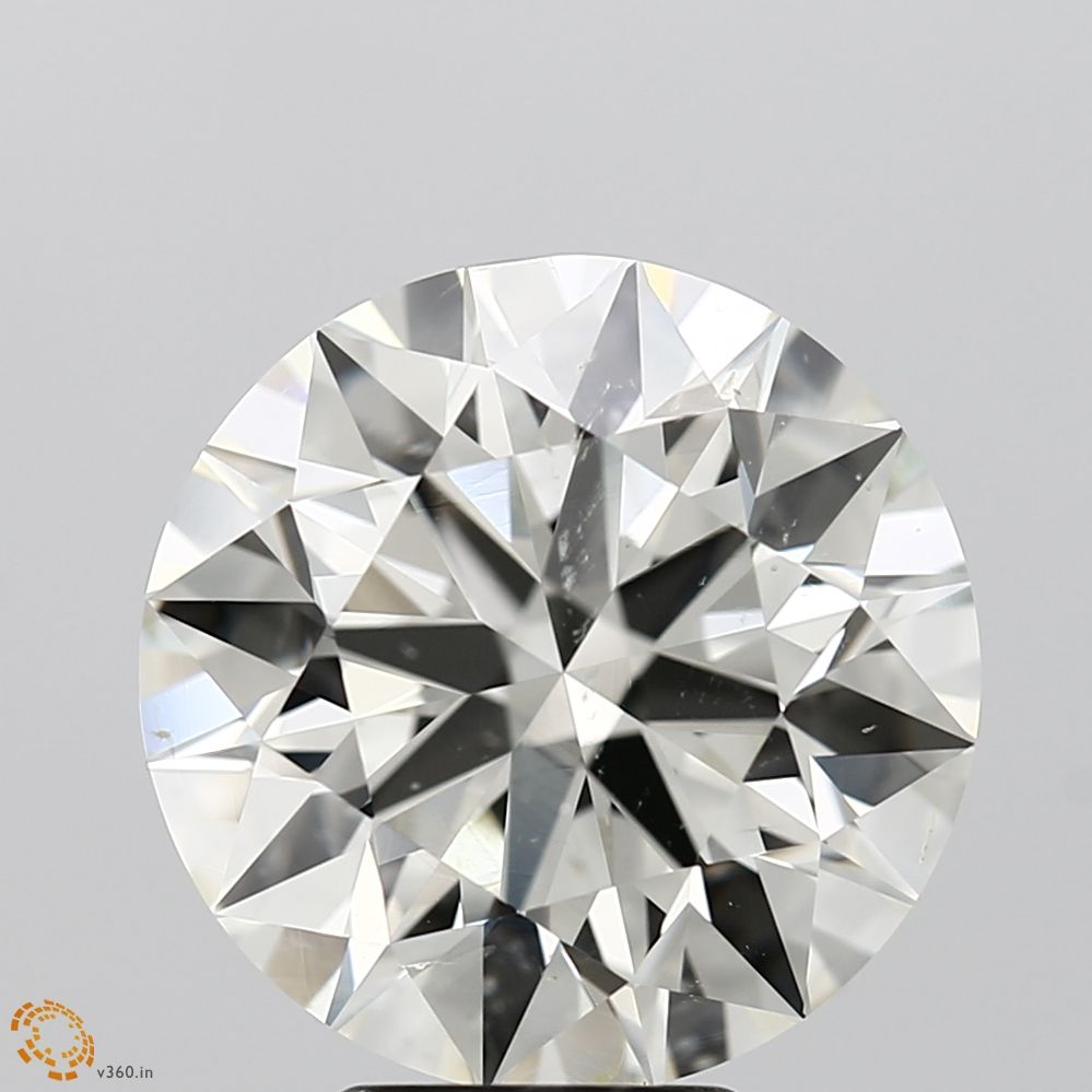 ROUND 5.98 Ct  J SI1 EX EX NON