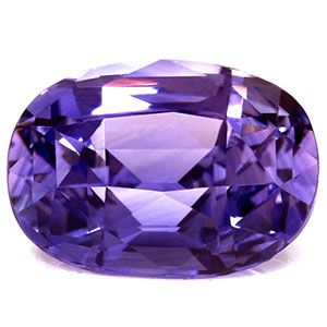 SAPPHIRE FACETED 1.46ct PURPLE Light Purple EC SRILANKA HEATED