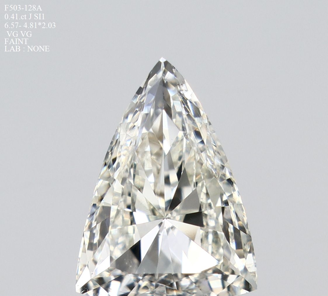 Prírodný diamant triangel,...