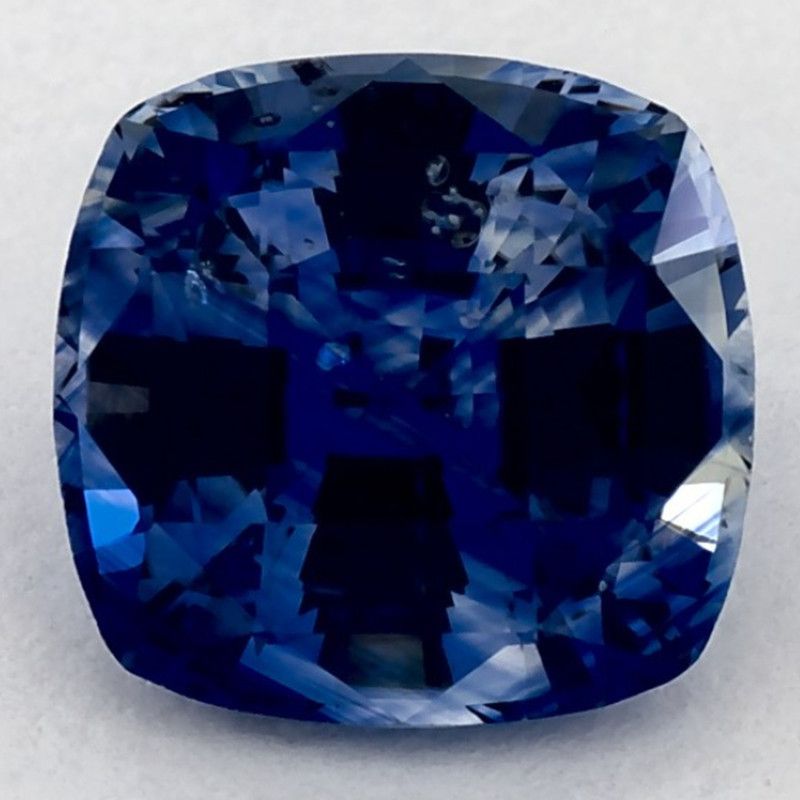 Szafir 2,56 ct, niebieski, szlif cushion