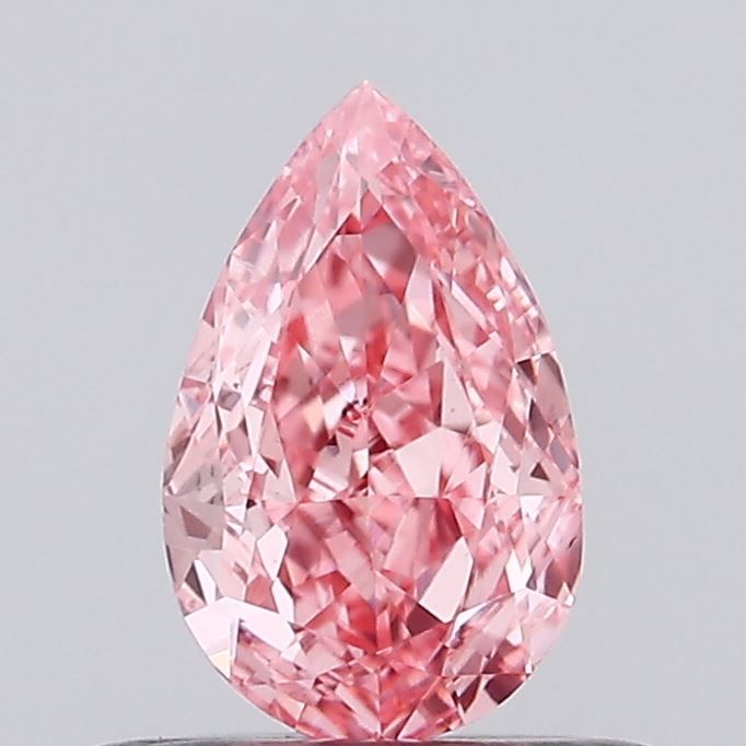 0.42 CT Fancy Intense Pink PEAR