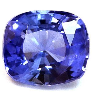 Szafir 1,41 ct, niebieski, szlif cushion