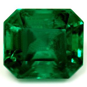 Szmaragd 1,84 ct, zielony, szlif szmaragdowy