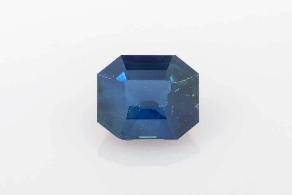 Szafir 1,59 ct, niebieski, szlif ośmiokątny