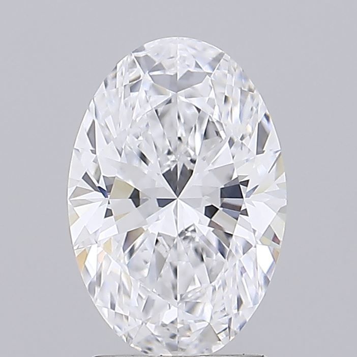 2.01 Carat D VVS2 Oval Lab Diamond