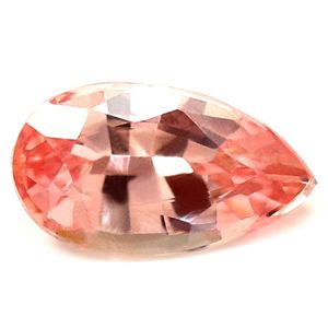 SAPPHIRE FACETED 0.8ct PINK Pinkish Orange EC MADAGASCAR NONE