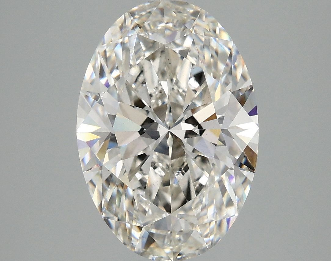 Diamant Ovale 4.06 ct - Couleur H - Pureté VS1