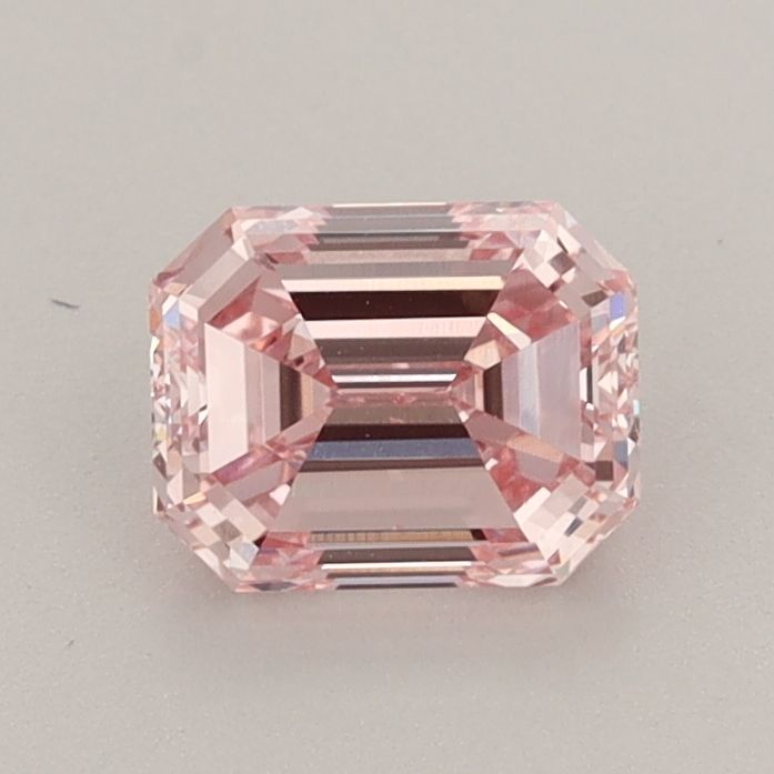 0.86 CT Fancy Intense Pink EMERALD