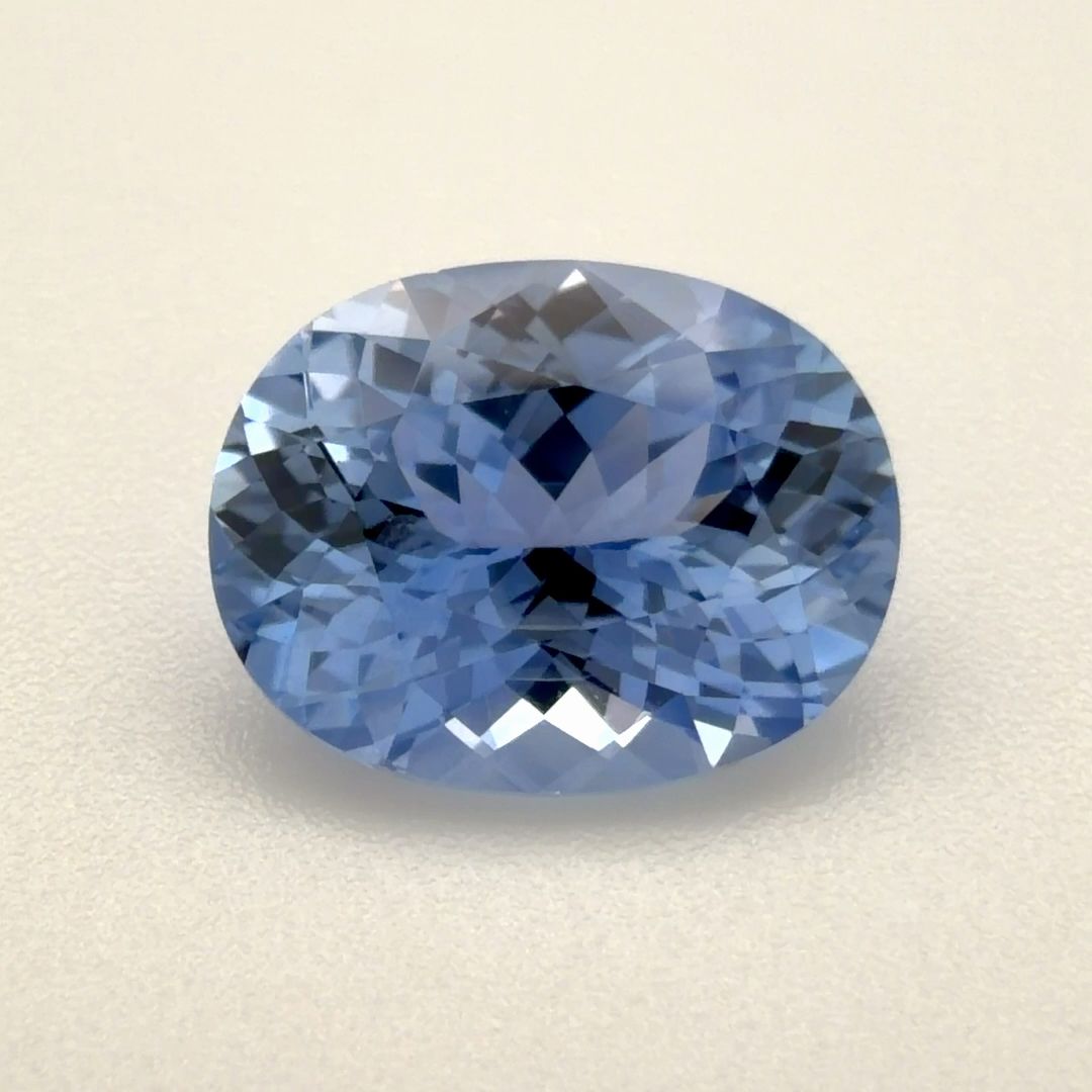 Szafir 1,84 ct, niebieski, szlif owalny
