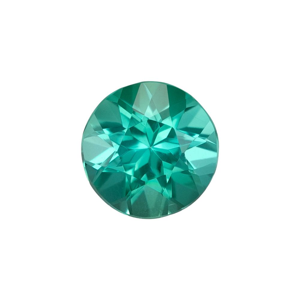 TOURMALINE FACETED 0.58ct TEAL SI BRAZIL HEATED