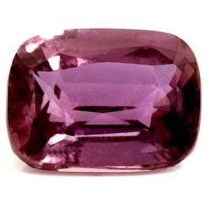 Szafir 1,16 ct, purpurowy, szlif cushion
