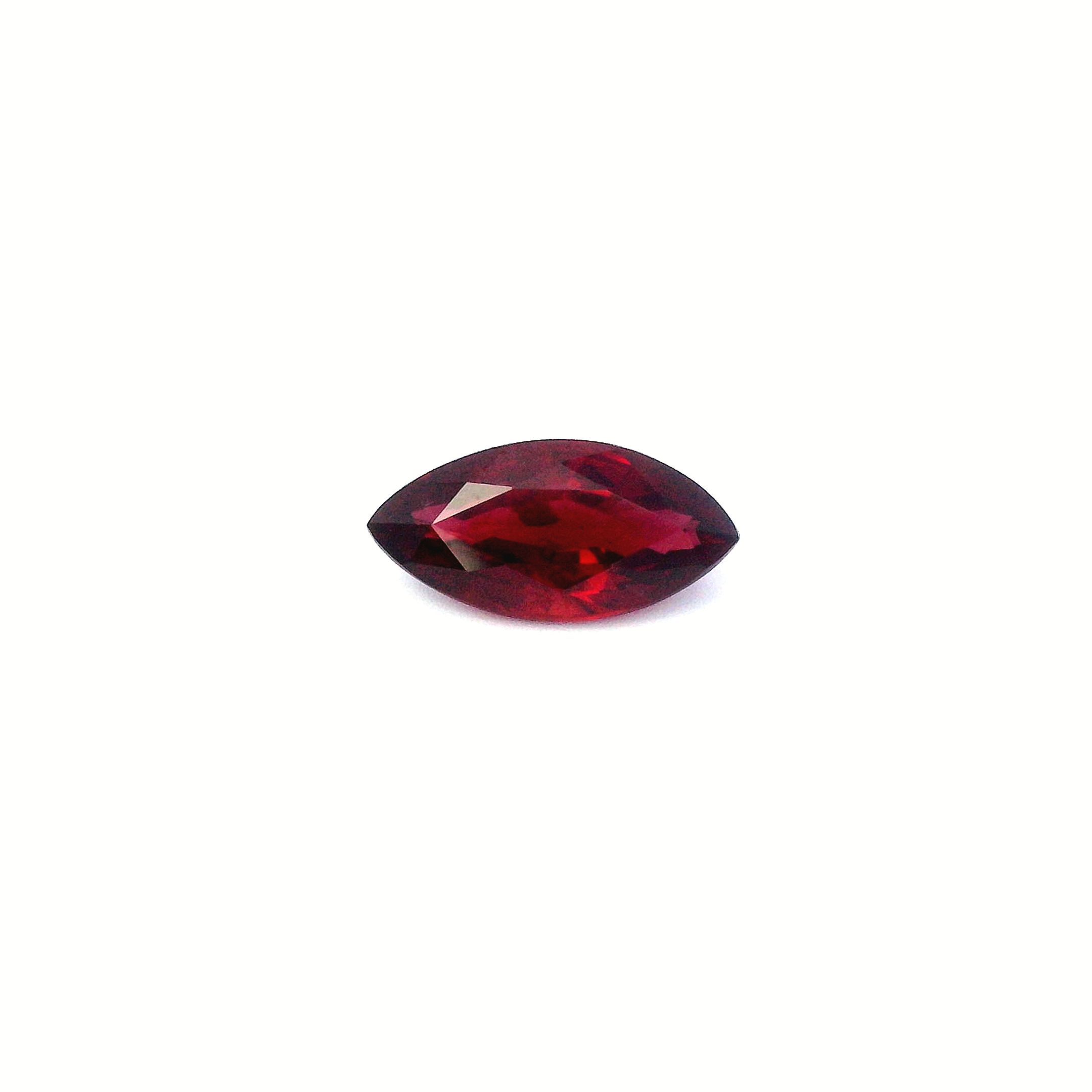 1.39 ct Marquise ruby