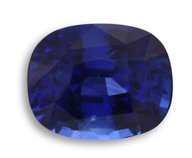SAPPHIRE FACETED 1.58ct BLUE Blue EC SRILANKA HEATED