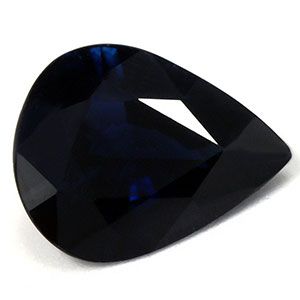 SAPPHIRE FACETED 2.29ct BLUE Navy Blue EC MADAGASCAR HEATED
