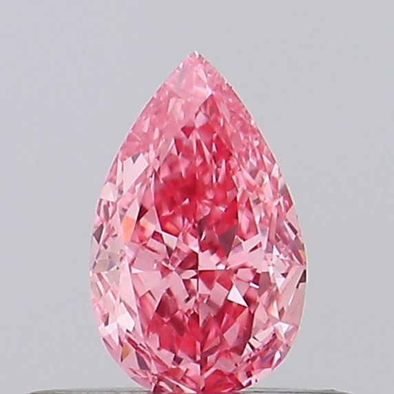 0.3 CT Fancy Vivid Pink PEAR