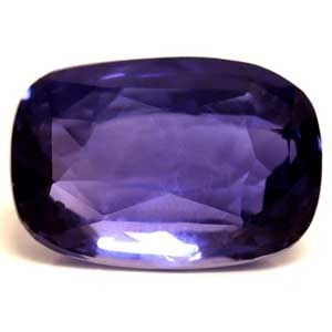 Szafir 1,49 ct, purpurowy, szlif cushion