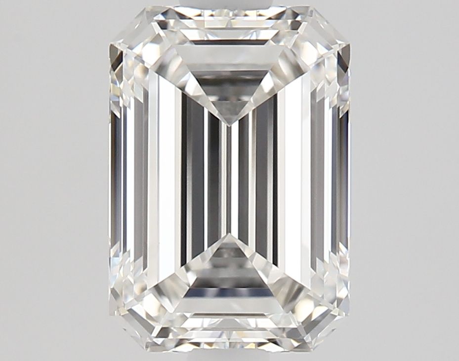 1.41-carat emerald diamond with G color, null cut, and VVS2 clarity.