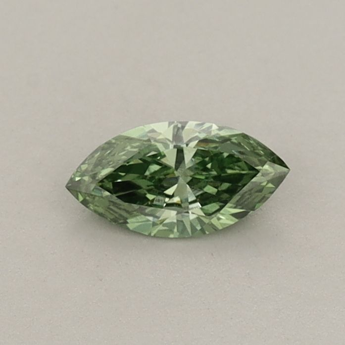 0.24 CT Fancy Vivid Green MARQUISE
