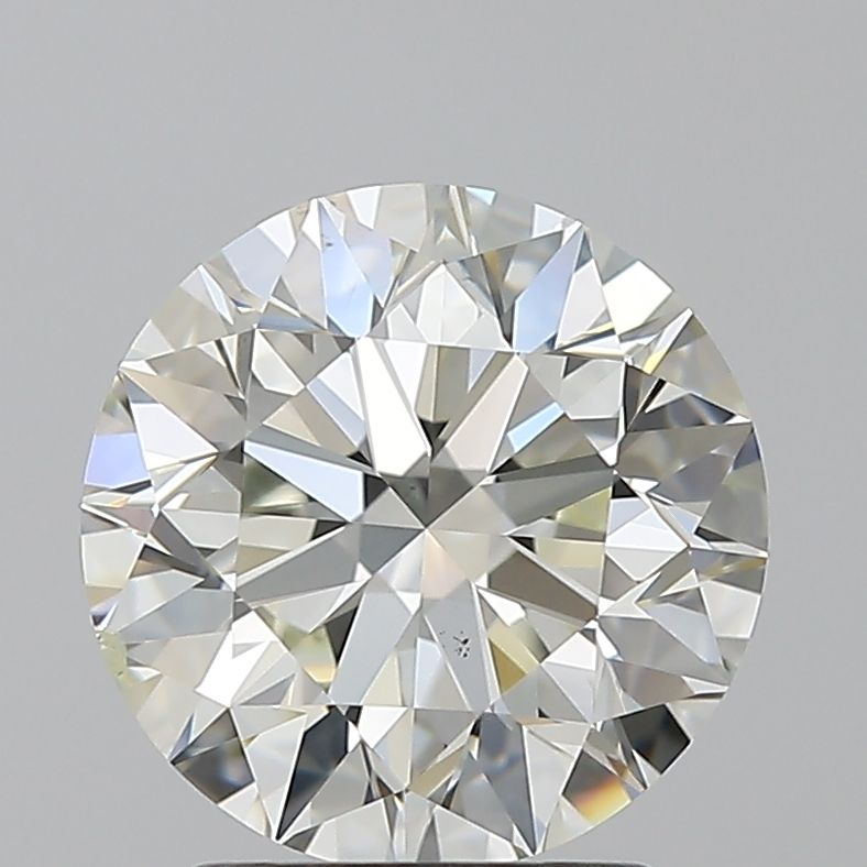 ROUND 2.5 Ct  J SI1 EX EX NON