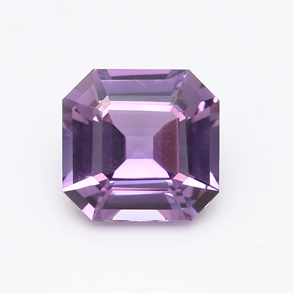Szafir 2,67 ct, purpurowy, szlif ośmiokątny