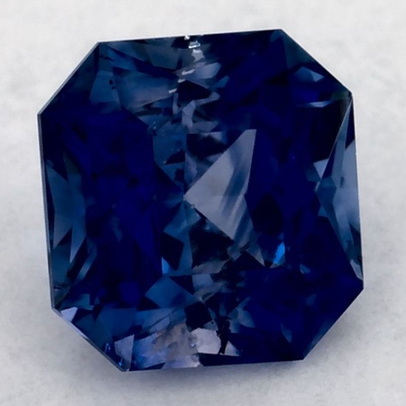 Szafir 1,08 ct, niebieski, szlif ośmiokątny