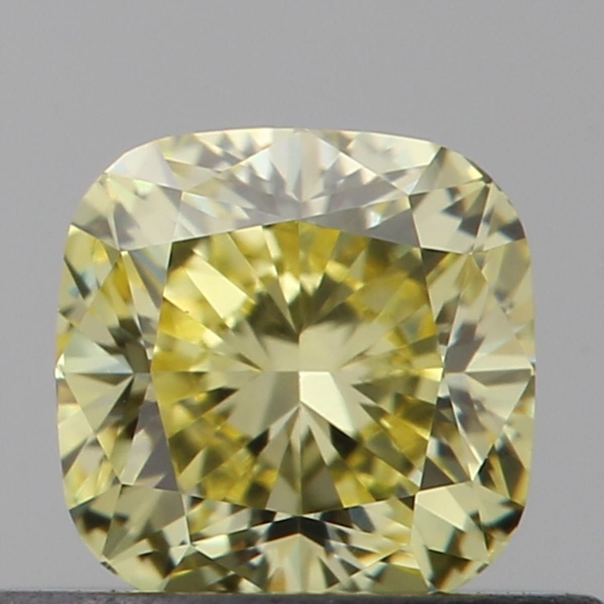0.45-carat cushion diamond with null color, null cut, and VS1 clarity.
