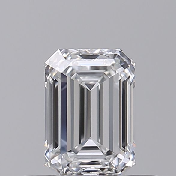 Diamant Émeraude 0.53 ct - Couleur E - Pureté VVS1