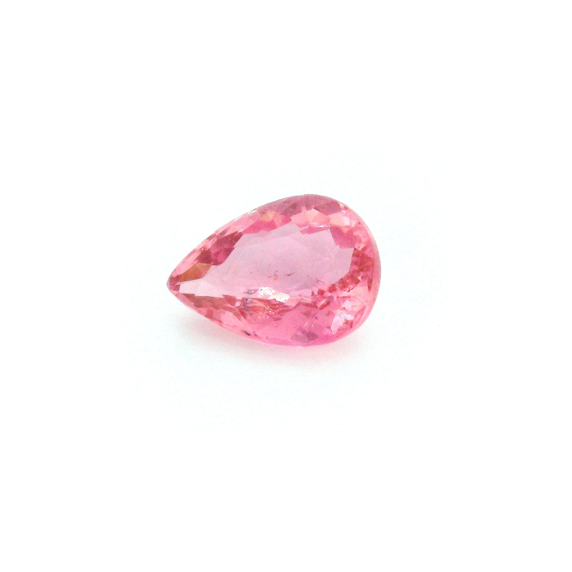 Turmalin 1,70 ct, różowy, szlif gruszka
