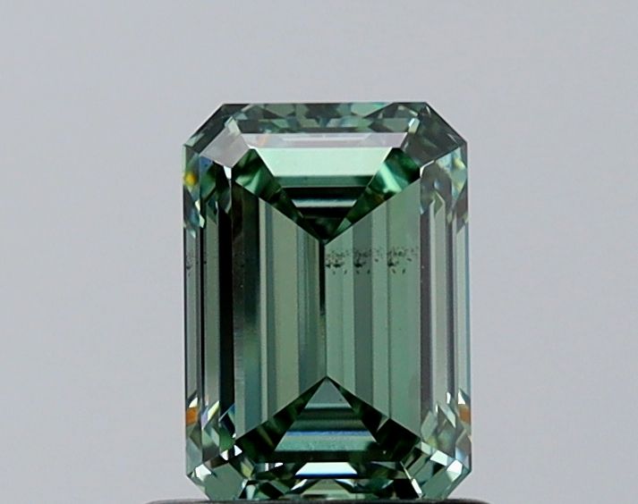 1.01 CT Fancy Vivid Green EMERALD