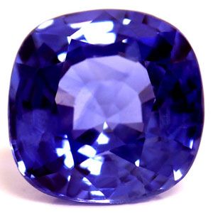 Szafir 1,14 ct, niebieski, szlif cushion