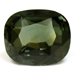 SAPPHIRE FACETED 5.1ct GREEN Green SI MADAGASCAR NONE