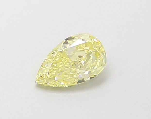 0.26 CT Fancy Yellow PEAR
