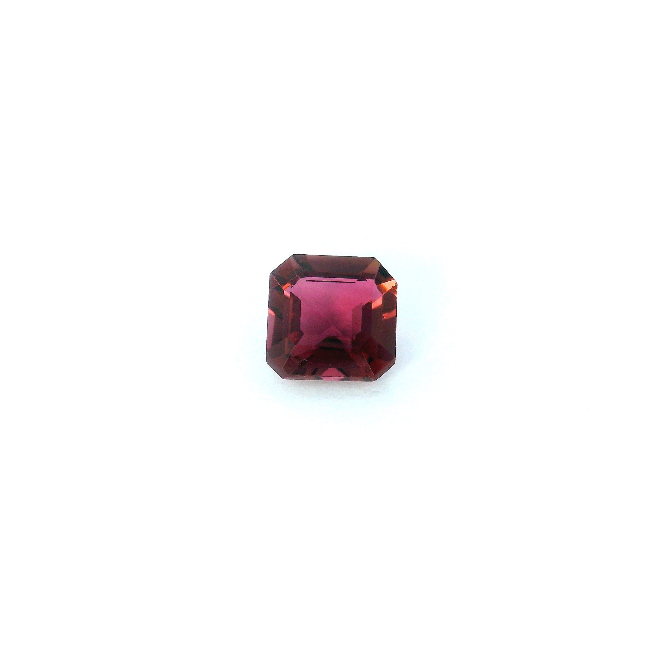 Turmalin 1,15 ct, różowy, szlif ośmiokątny