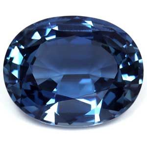 Szafir 4,99 ct, niebieski, szlif owalny