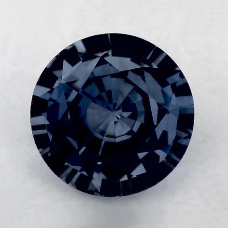 Szafir 1,20 ct, niebieski, szlif okrągły