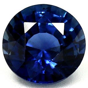 SAPPHIRE FACETED 0.65ct BLUE Intense Blue EC MADAGASCAR HEATED