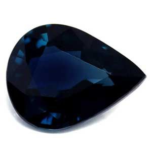 SAPPHIRE FACETED 1.88ct BLUE Navy Blue EC MADAGASCAR HEATED